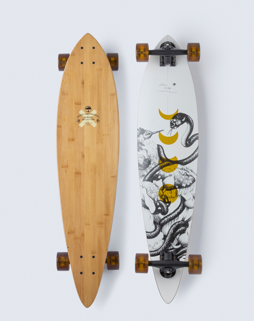 Arbor Fish Bamboo Longboard