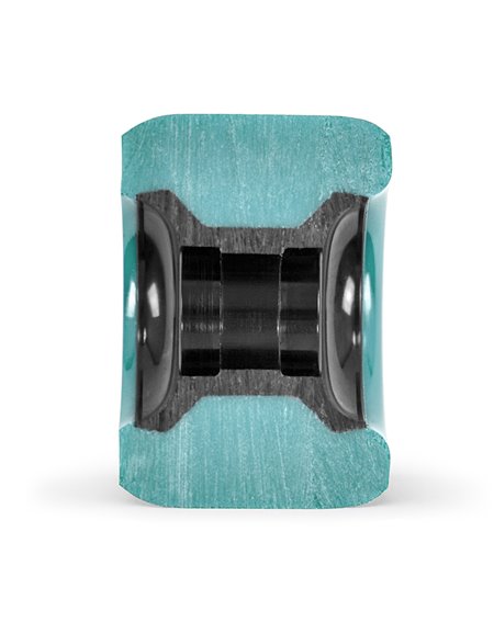 Mindless Viper 65mm 82A Skateboard Wheels Green pack of 4 2