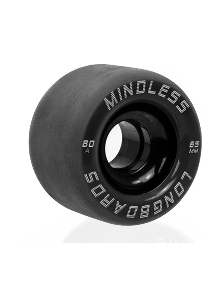 Mindless Roues Skateboard Viper 65mm 82A Black 4 pc