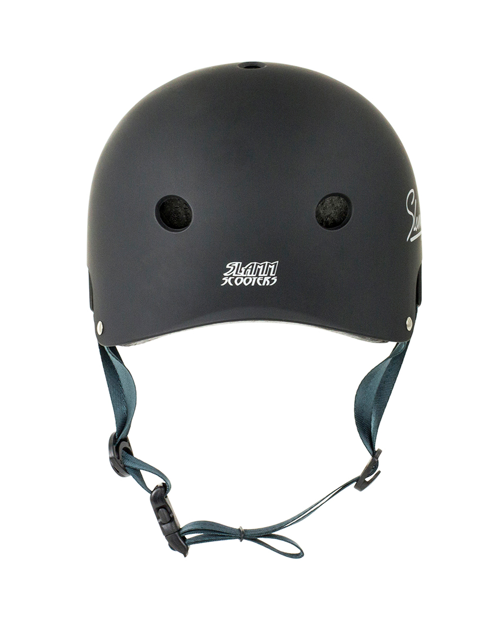 Slamm Scooters Casque Skateboard Logo Black