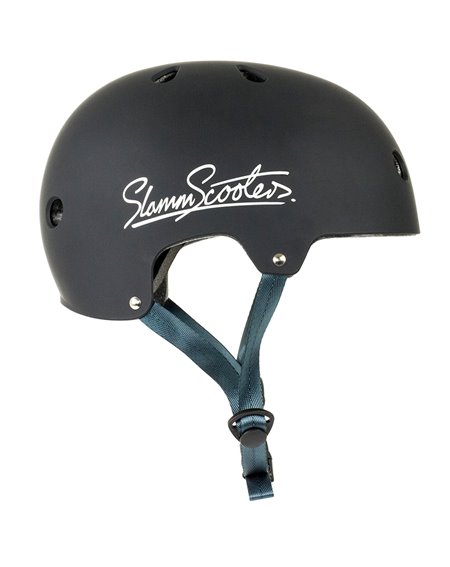 Slamm Scooters Casque Skateboard Logo Black