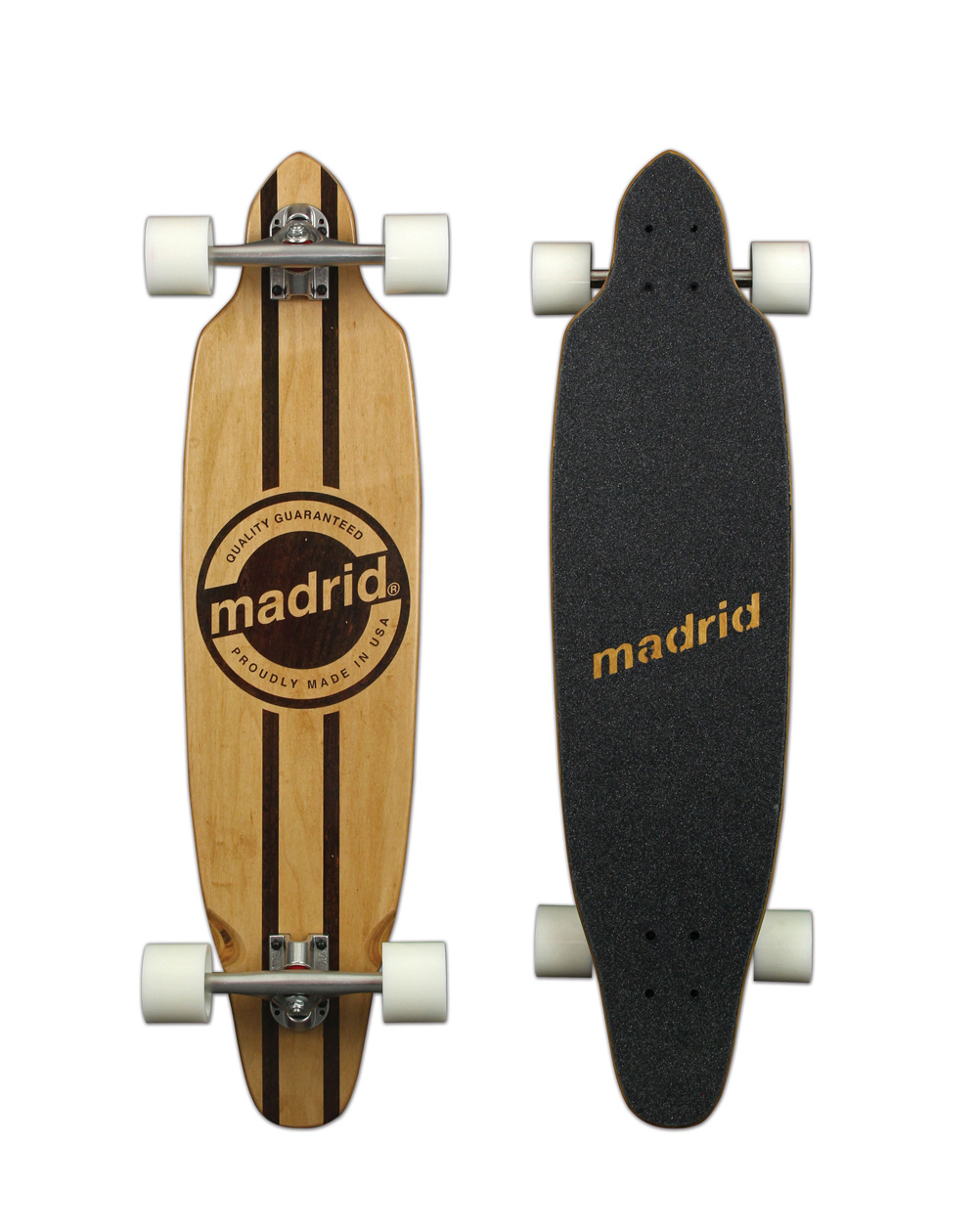 Madrid Circle Logo Maxed Longboard