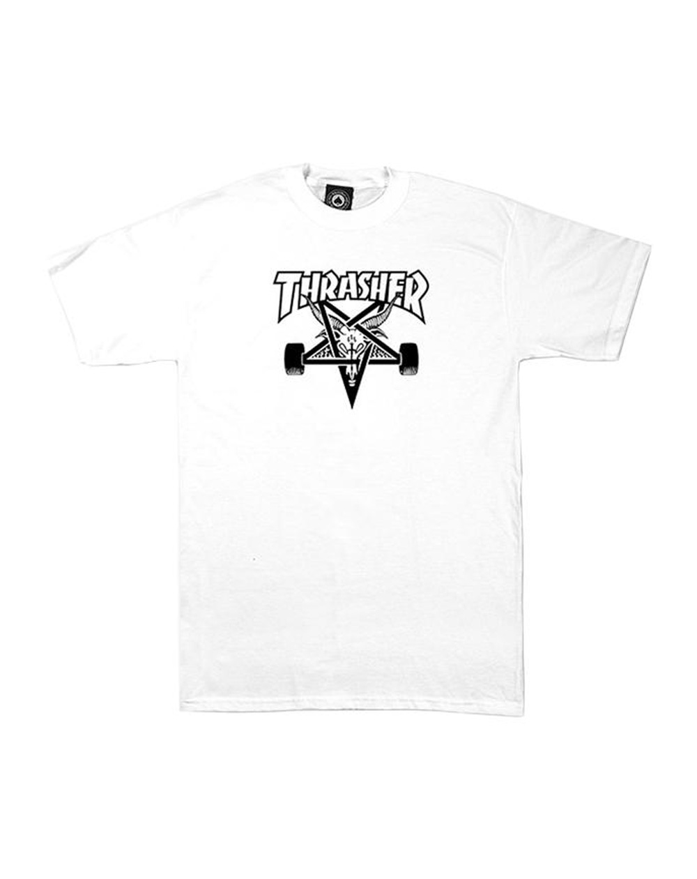 Thrasher Herren T-Shirt Skate Goat White