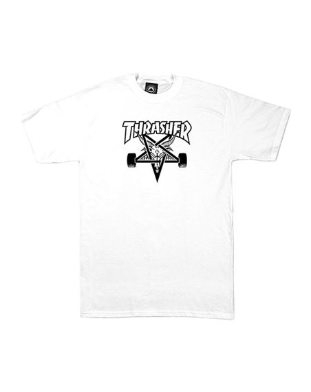 Thrasher Skate Goat Camiseta para Homem White