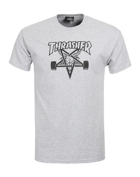 Thrasher Men's T-Shirt Skate Goat Grey