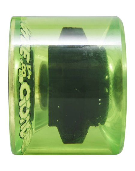 Cloud Ride 69mm Longboard Wheels Translucent Neon Green 2
