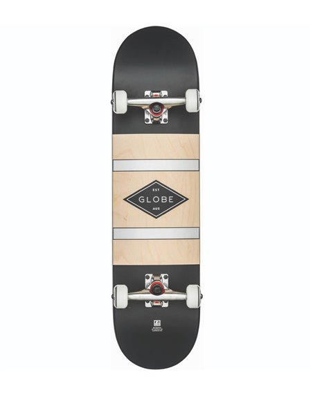 Globe G1 Diablo 2 8" Komplett-Skateboard Black/Silver