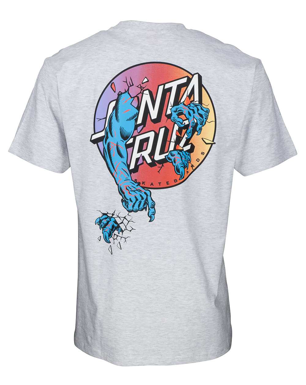 Santa Cruz Men's T-Shirt Rob Dot 2 Athletic Heather