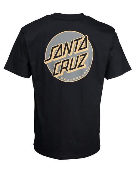Santa Cruz Missing Dot Camiseta para Homem Black