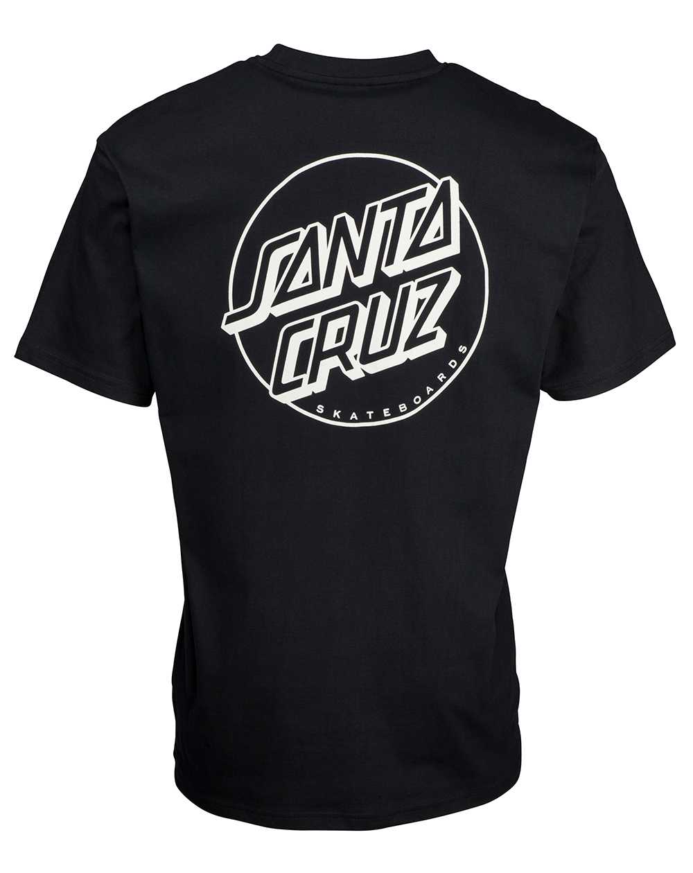 Santa Cruz Opus Dot Stripe Camiseta para Homem Black/Grey