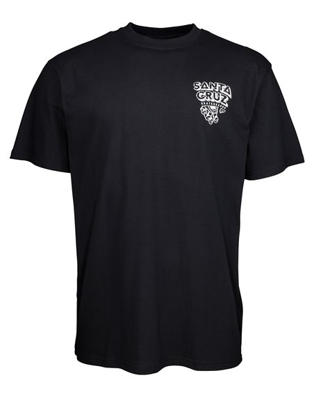 Santa Cruz Inherit T-Shirt Uomo Black