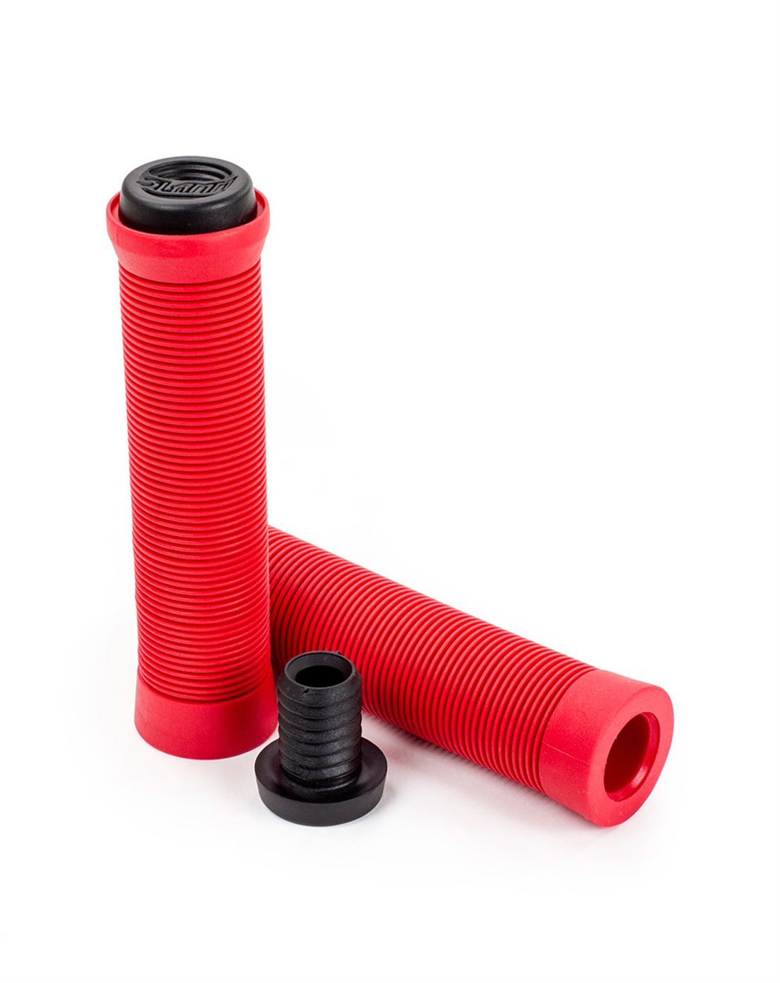 Holde attribut Isaac Slamm Scooters Pro Bar Scooter Grips Red pack of 2