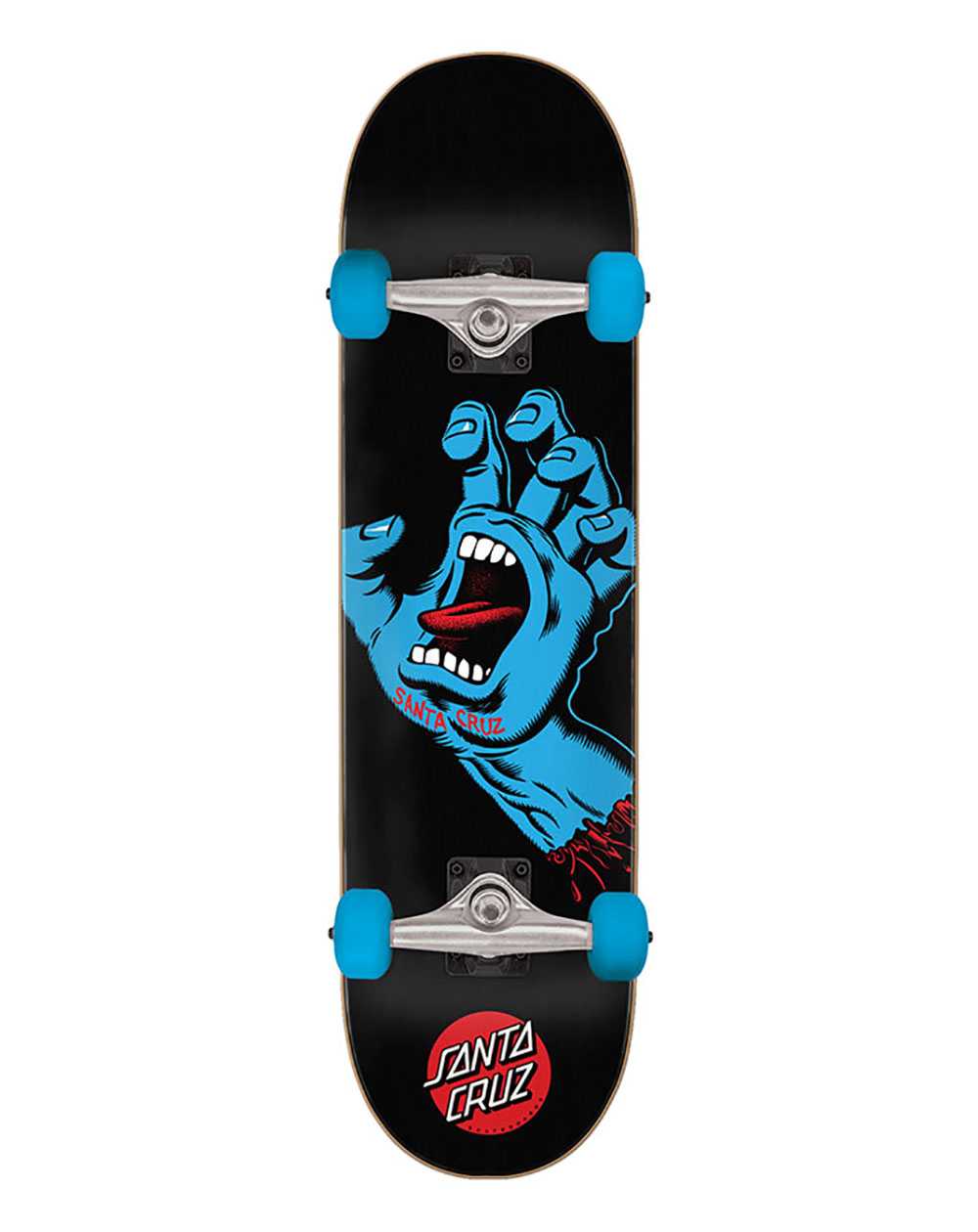Santa Cruz Skateboard Completo Screaming Hand Full 8.00" Black