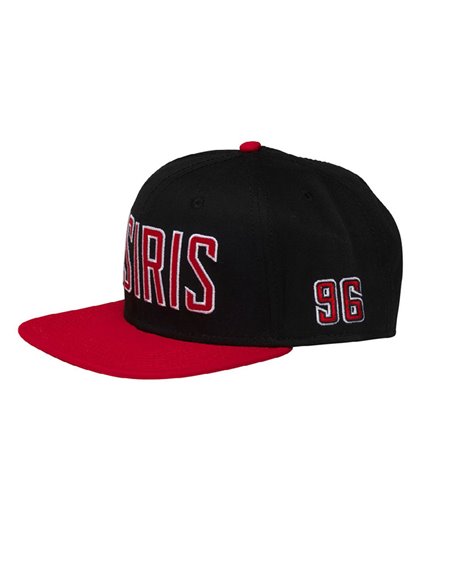 Osiris Game Day Cappellino da Baseball Uomo Black/Red