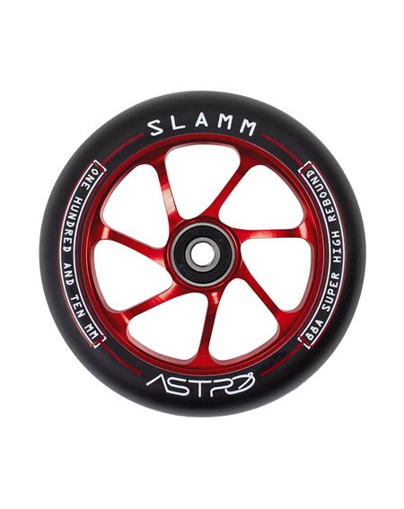 Slamm Scooters Astro 110mm Scooter Wheel Red