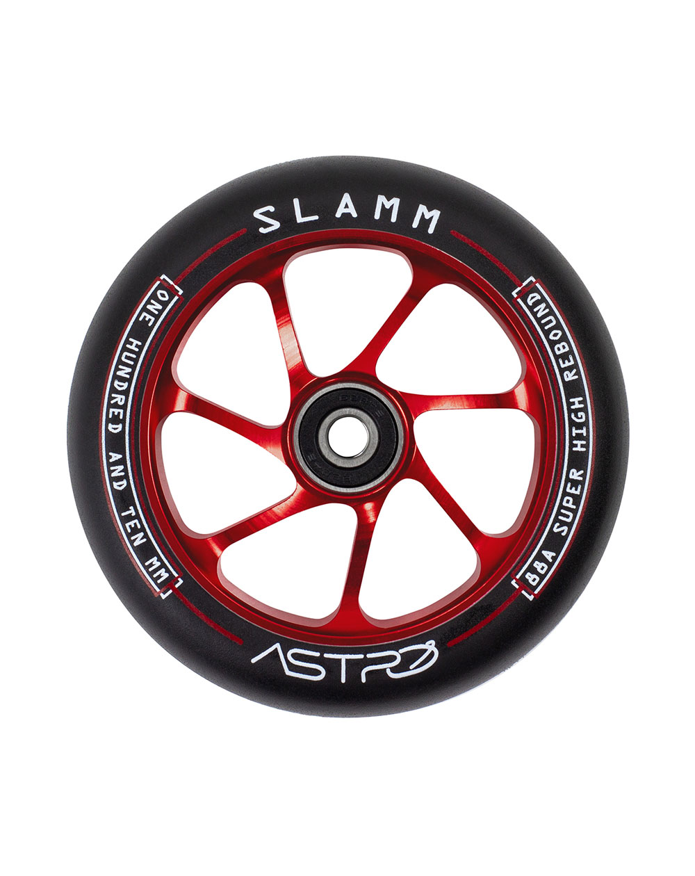 Slamm Scooters Astro 110mm Scooter Wheel Red