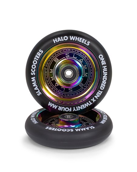 Slamm Scooters Roue Trottinette Neochrome 110mm Halo Deep Dish