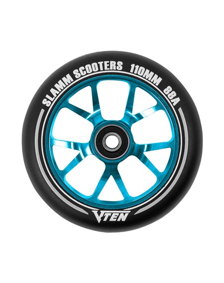 Slamm Scooters Roue Trottinette V-Ten II 110mm Blue
