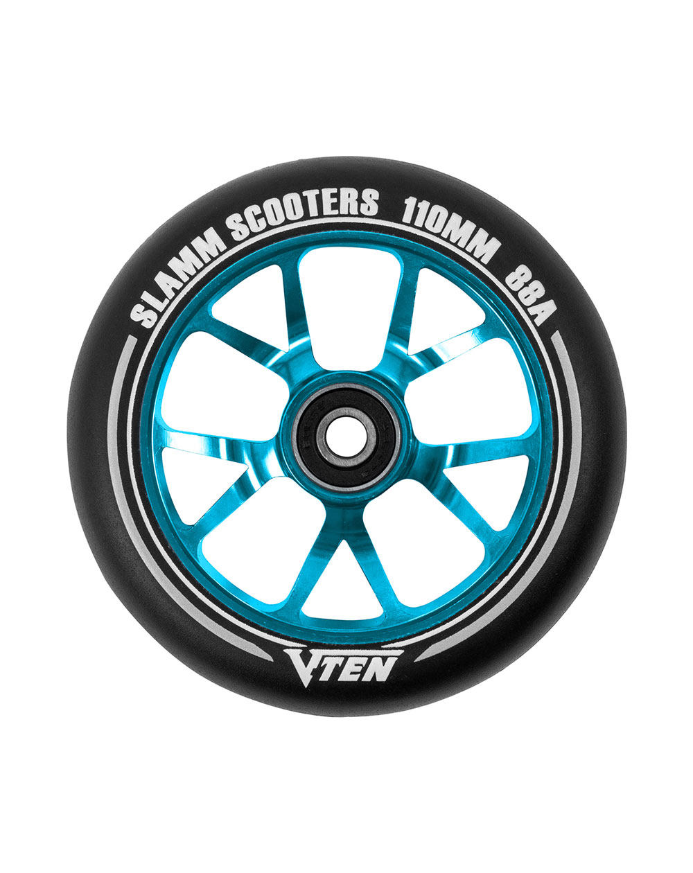 Slamm Scooters V-Ten II 110mm Scooter Wheel Blue