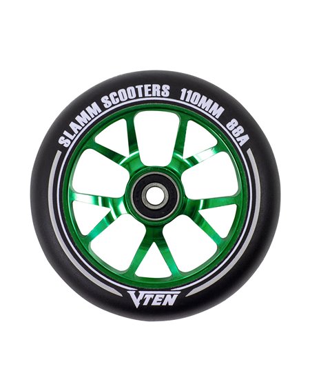 Slamm Scooters Roda Patinete V-Ten II 110mm Green