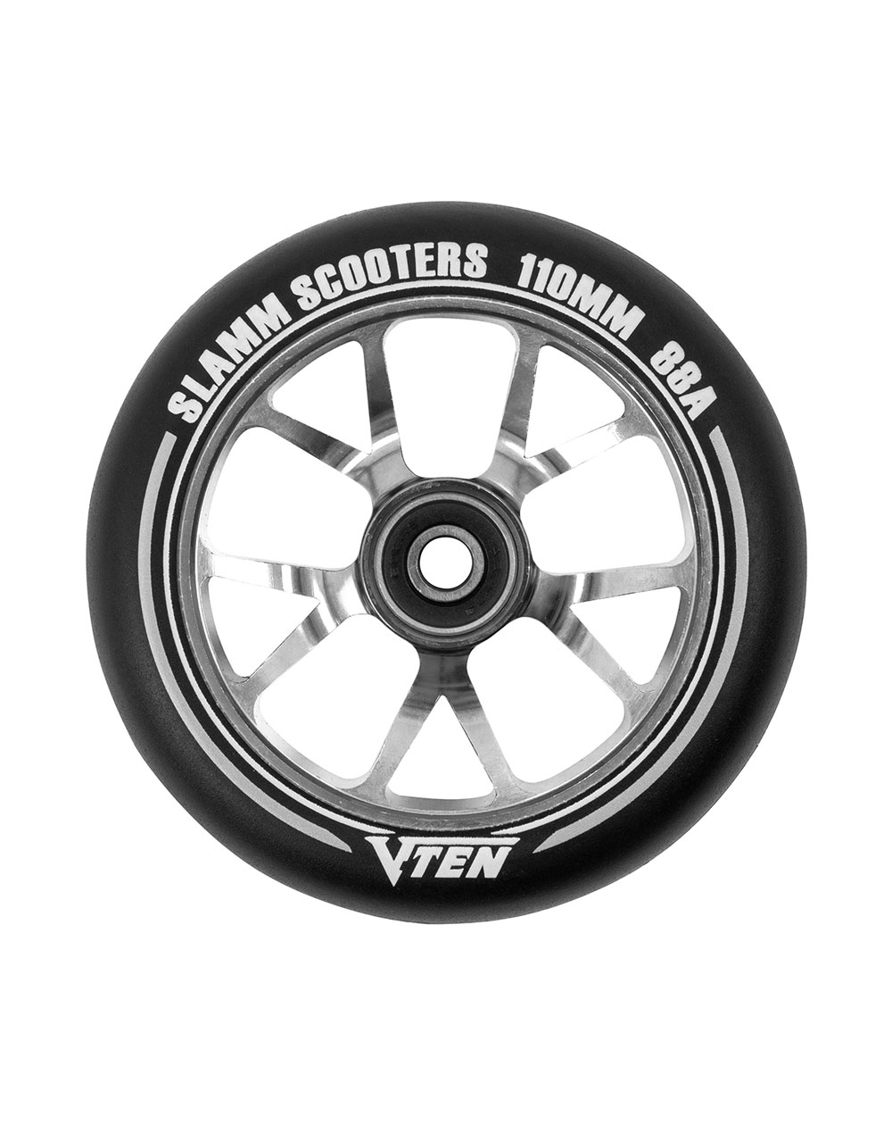 Slamm Scooters Roue Trottinette V-Ten II 110mm Titanium