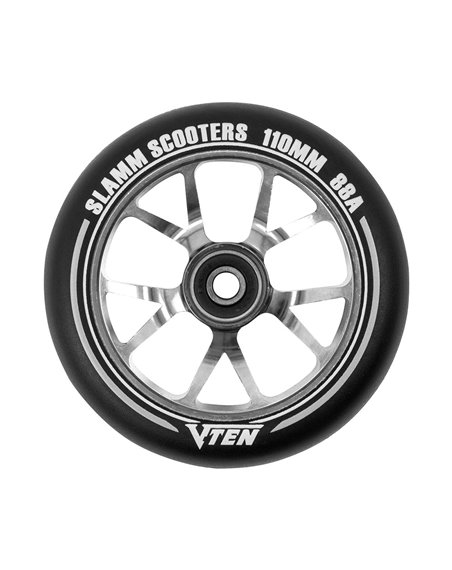 Slamm Scooters V-Ten II 110mm Scooter Wheel Titanium