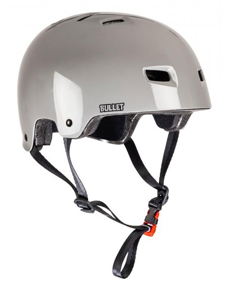 Bullet Safety Gear Bullet x Slime Balls Slime Logo Skateboard Helmet Grey
