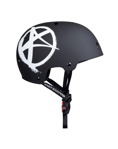 Addict Casco Logo Matte Black