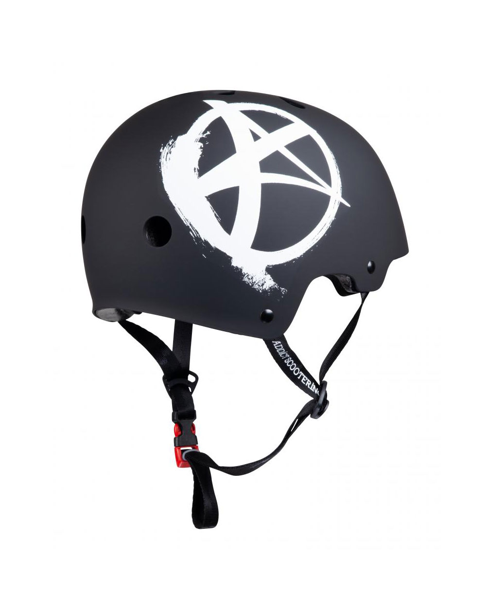 Addict Casque Logo Matte Black