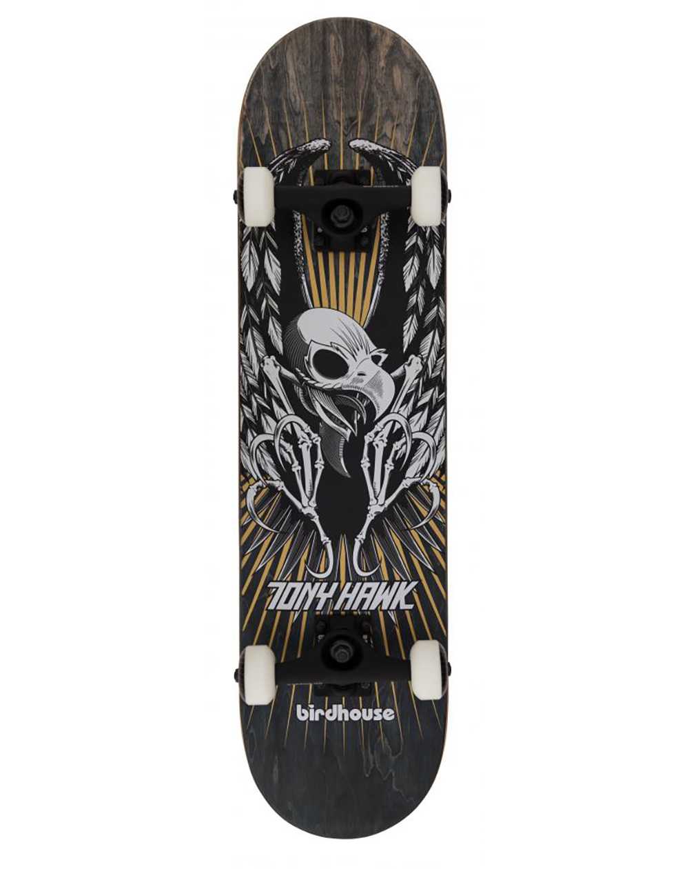 Birdhouse Hawk Wing 7.75" Complete Skateboard Black