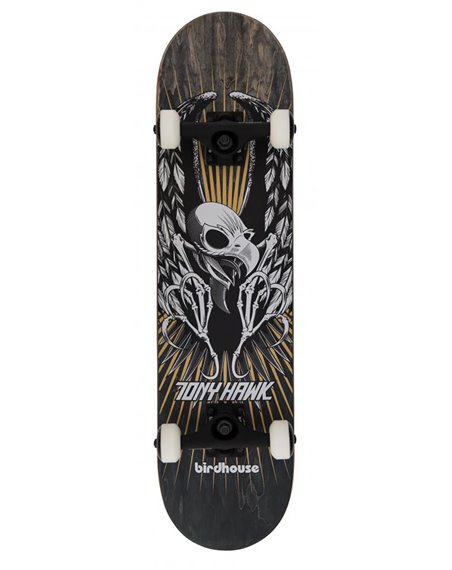 Birdhouse Skateboard Hawk Wing 7.75" Black
