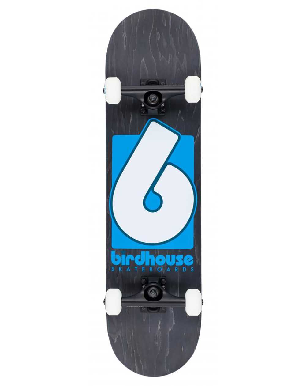 Birdhouse B Logo 8.00" Komplett-Skateboard Black/Blue