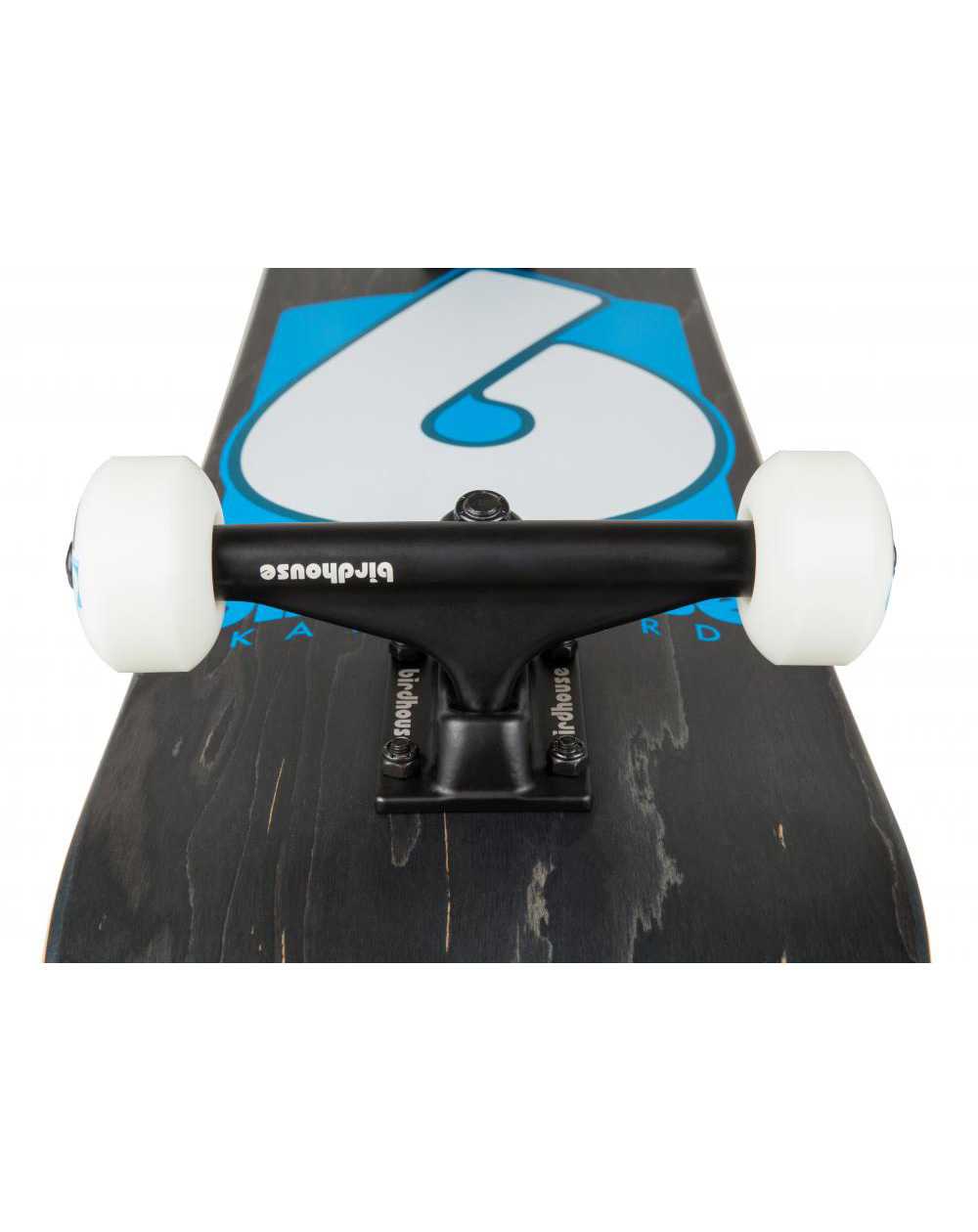 Birdhouse B Logo 8.00" Komplett-Skateboard Black/Blue