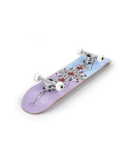 Enuff Flash 8.00" Complete Skateboard Purple/Blue