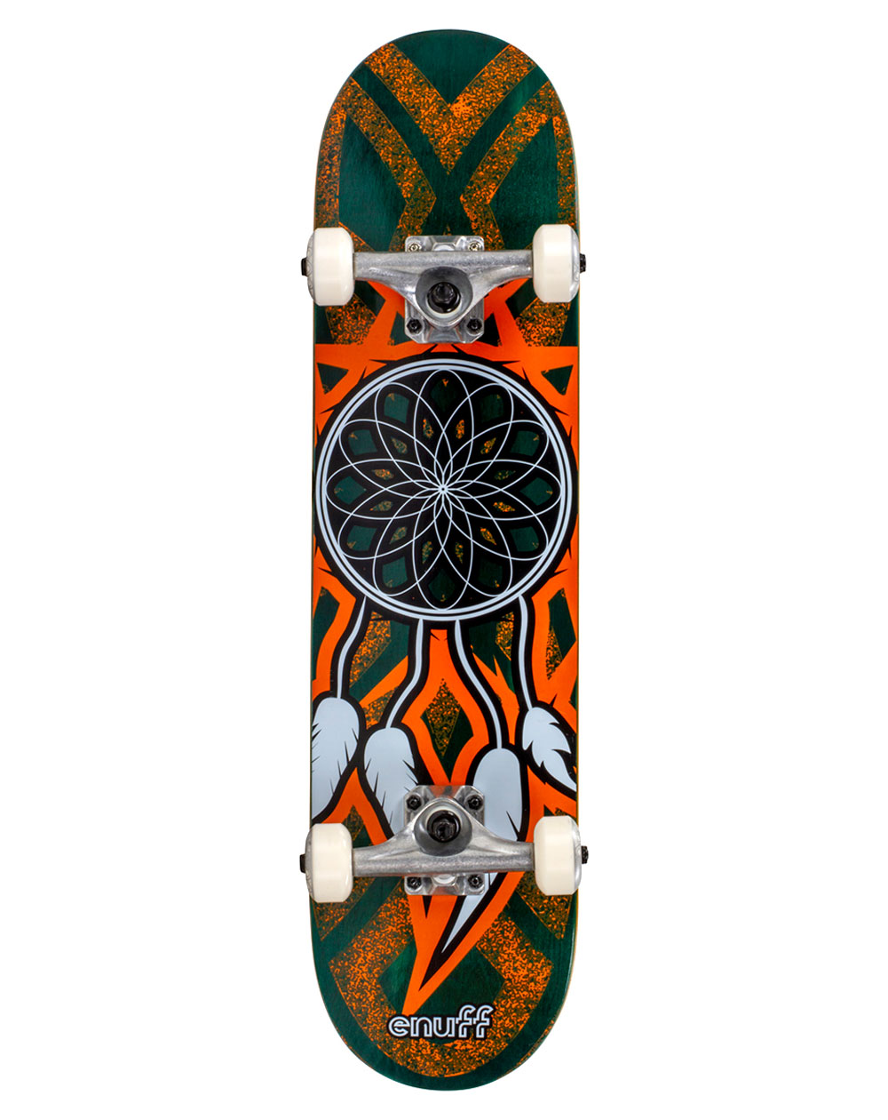 Enuff Skateboard Dreamcatcher 7.75" Teal/Orange