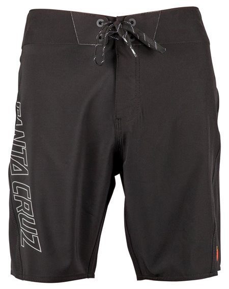 Santa Cruz Black Dot Boardshort para Homem Black