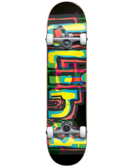 Blind Logo Glitch 7.875" Complete Skateboard Black