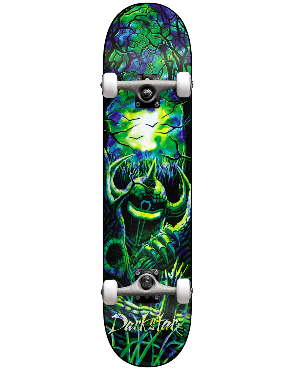 Darkstar Woods 8.125" Complete Skateboard Green/Blue