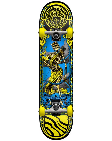 Darkstar Arrow 7.5" Complete Skateboard Yellow