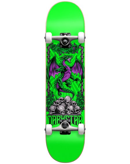 Darkstar Levitate 8" Complete Skateboard Green