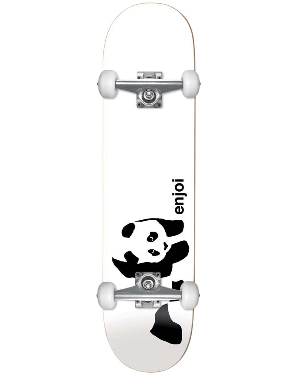 Enjoi Skateboard Completo Whitey Panda 7.75" White