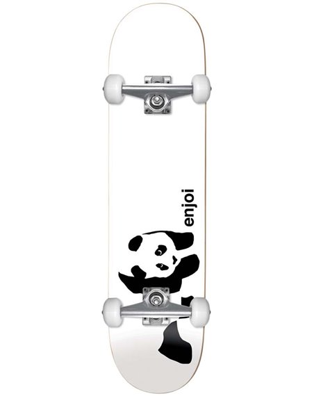 Enjoi Skateboard Whitey Panda 7.75" White