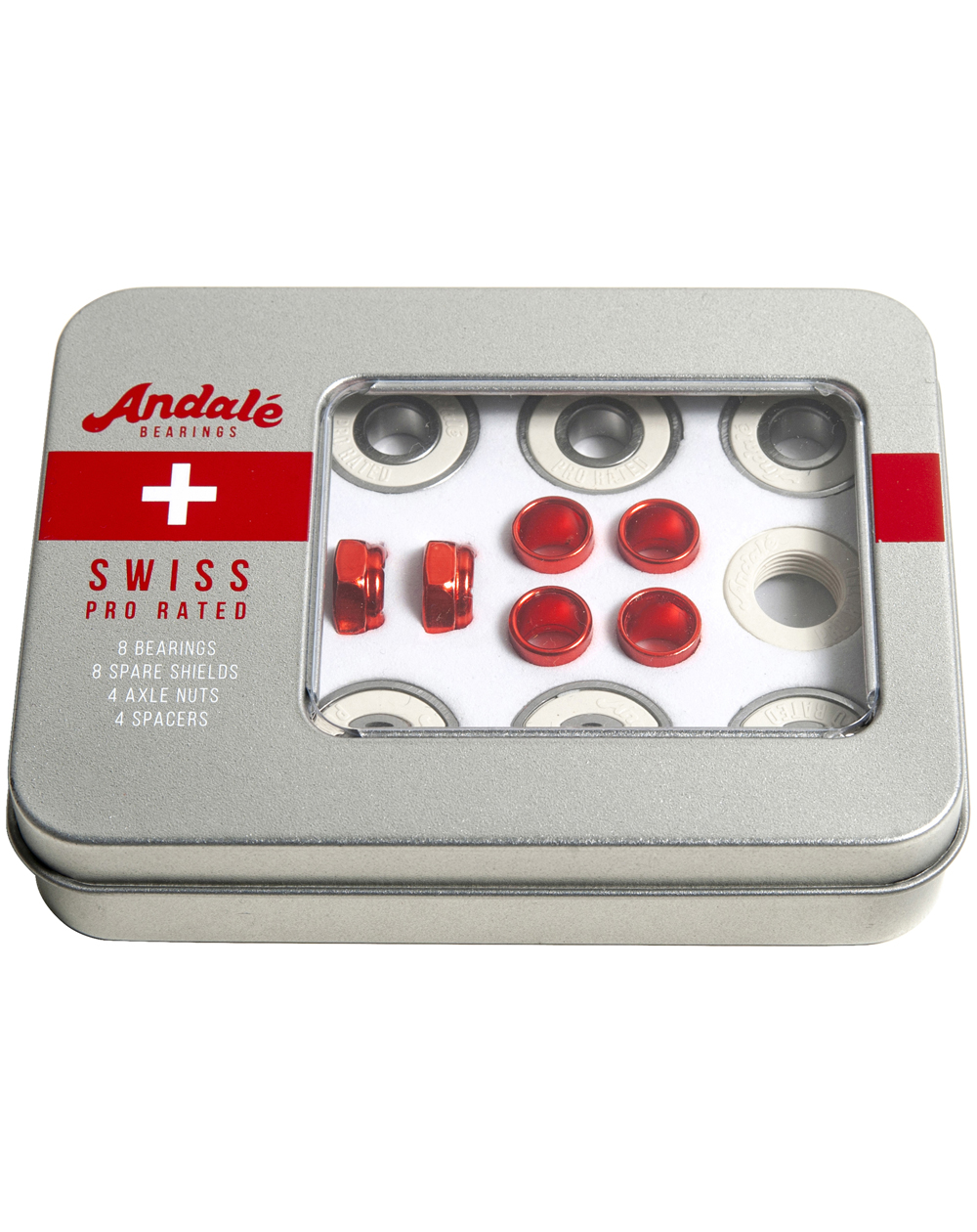 Andalé Cuscinetti Skateboard Swiss Tin Box