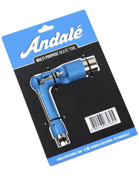 Andalé Herramienta para Skateboard Multi Purpose Blue 2