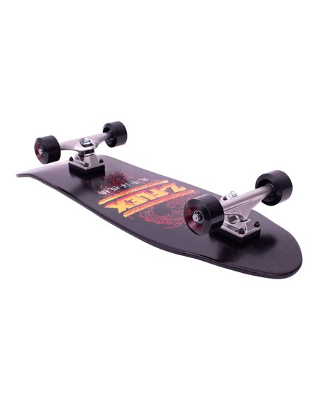 Z-Flex Skateboard Cruiser Dragon 80's Bear Black