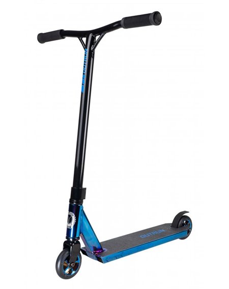 Graffiti deck strong Slik Pro Scooter Oil Slick light weight Neo Chrome 