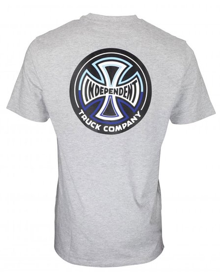 Independent Split Cross Camiseta para Homem Dark Heather