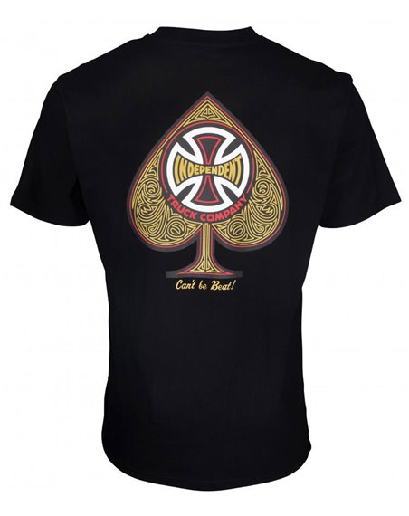 Independent Men's T-Shirt CBB Cross Spade Black