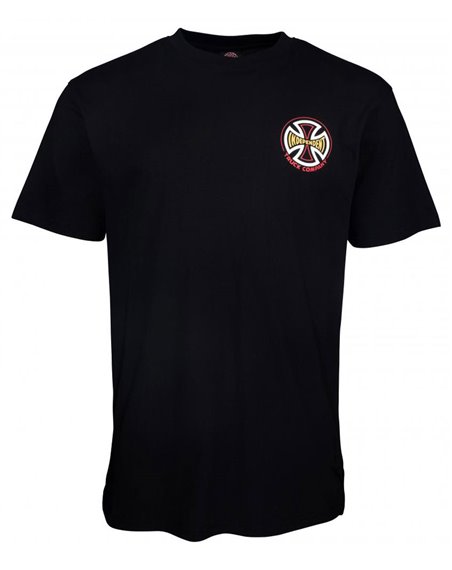 Independent CBB Cross Spade T-Shirt Uomo Black