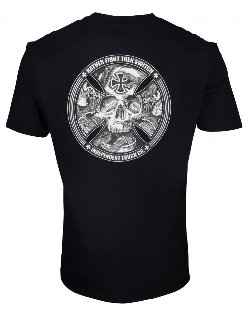 Independent FTS Skull T-Shirt Uomo Black